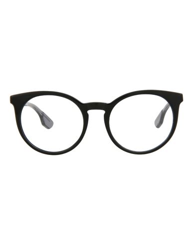 Mcq By Alexander Mcqueen Mcq Alexander Mcqueen Round-frame Acetate Optical Frames Woman Eyeglass Frame Black Size 51 Acetate