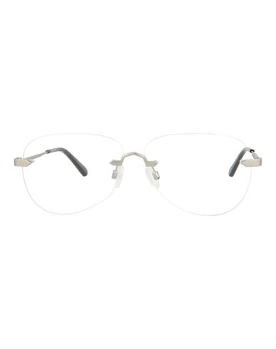 Mcq By Alexander Mcqueen Mcq Alexander Mcqueen Round-frame Metal Optical Frames Man Eyeglass Frame Silver Size 58 Metal