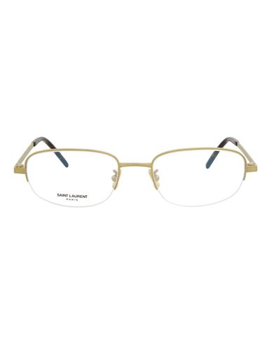 Saint Laurent Round- Titanium Optical Frames Eyeglass Frame Gold Size 52 Titanium