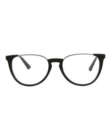 Mcq By Alexander Mcqueen Mcq Alexander Mcqueen Round-frame Metal Optical Frames Eyeglass Frame Black Size 52 Metal
