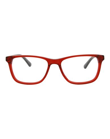 Mcq By Alexander Mcqueen Mcq Alexander Mcqueen Square-frame Acetate Optical Frames Woman Eyeglass Frame Red Size 50 Acetate