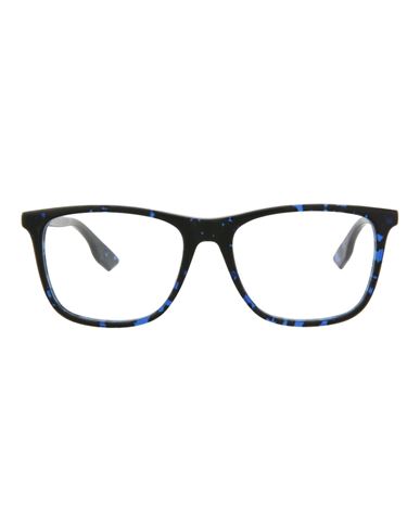 Mcq By Alexander Mcqueen Mcq Alexander Mcqueen Square-frame Acetate Optical Frames Man Eyeglass Frame Blue Size 53 Acetate