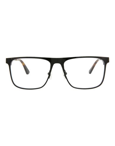 Mcq By Alexander Mcqueen Mcq Alexander Mcqueen Square-frame Metal Optical Frames Eyeglass Frame Black Size 56 Metal