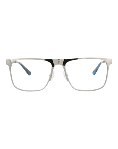 Mcq By Alexander Mcqueen Mcq Alexander Mcqueen Square-frame Metal Optical Frames Eyeglass Frame Grey Size 56 Metal