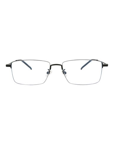 Saint Laurent Square-frame Metal Optical Frames Man Eyeglass Frame Black Size 55 Metal