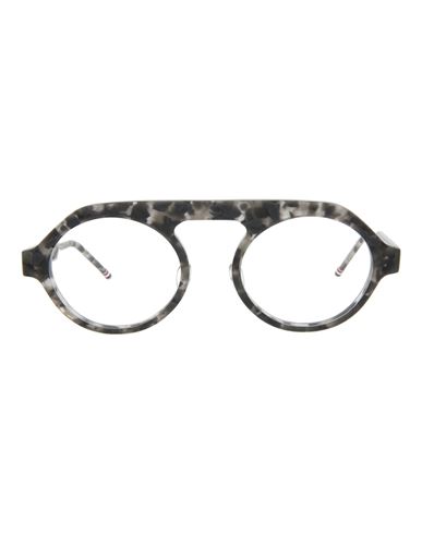 Thom Browne Oval-frame Acetate Optical Frames Eyeglass Frame Grey Size 52 Acetate