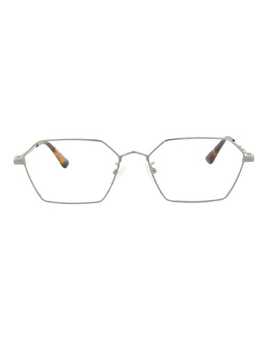 Mcq By Alexander Mcqueen Mcq Alexander Mcqueen Square-frame Metal Optical Frames Man Eyeglass Frame Grey Size 56 Metal