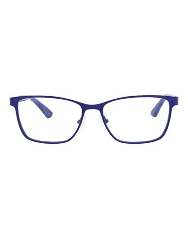 Mcq By Alexander Mcqueen Mcq Alexander Mcqueen Square-frame Metal Optical Frames Woman Eyeglass Frame Blue Size 51 Metal