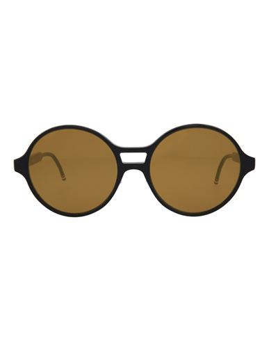 Thom Browne Oval-frame Acetate Sunglasses Sunglasses Blue Size 58 Acetate