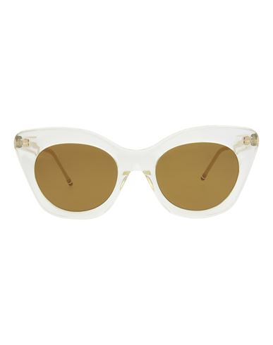 Thom Browne Cat Eye-frame Acetate Sunglasses Woman Sunglasses Transparent Size 52 Acetate