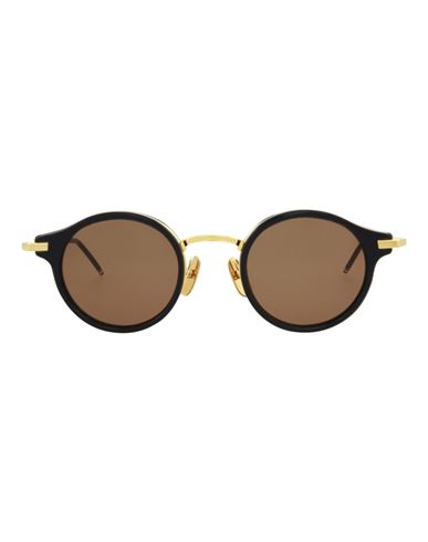 Thom Browne Oval-frame Acetate Sunglasses Sunglasses Blue Size 45 Acetate