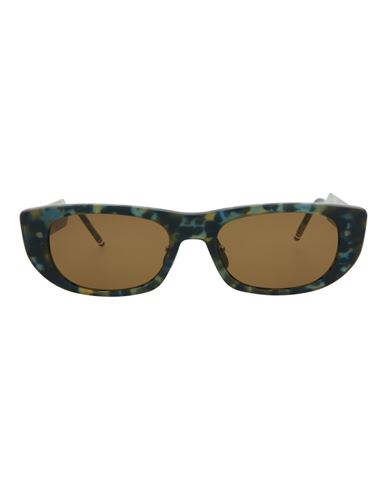 Thom Browne Square-frame Acetate Sunglasses Sunglasses Blue Size 53 Acetate