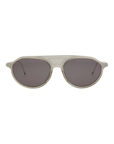 Thom Browne Aviator-style Acetate Sunglasses Sunglasses Grey Size 55 Acetate