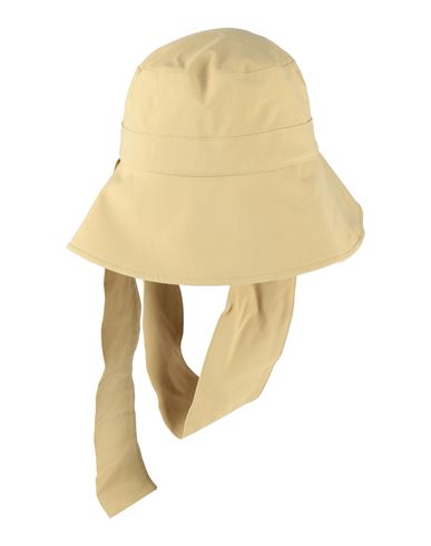 Jacquemus Woman Hat Khaki Size 7 ⅛ Polyamide, Cotton, Elastane In Beige