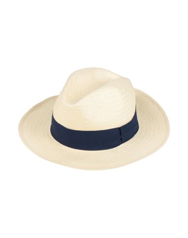 1789 Cala Man Hat Ivory Size L Cellulose In White