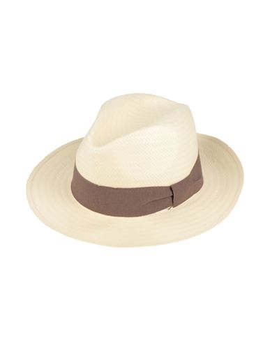 1789 Cala Man Hat Ivory Size L Cellulose In White