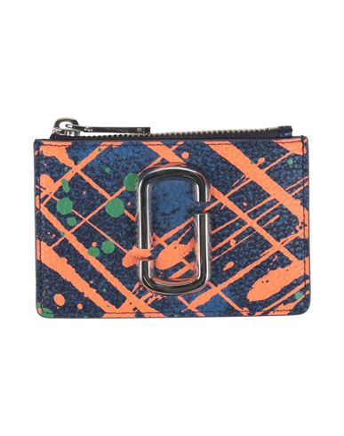 Marc Jacobs Woman Pouch Midnight Blue Size - Leather