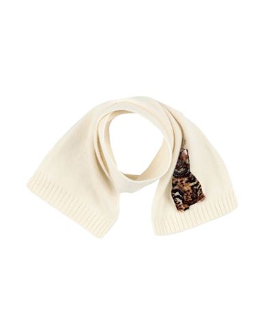 Dolce & Gabbana Newborn Girl Scarf Ivory Size - Wool, Cashmere In White