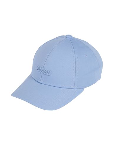 Shop Hugo Boss Boss Woman Hat Light Blue Size Onesize Cotton