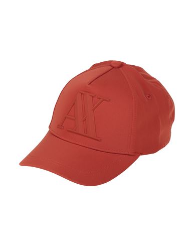 Armani Exchange Visor Cap With Logo In Red