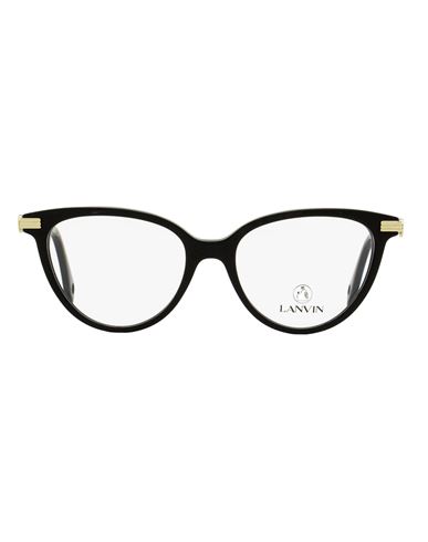 Lanvin Tea Cup Lnv2614 Eyeglasses Woman Eyeglass Frame Black Size 53 Acetate, Metal