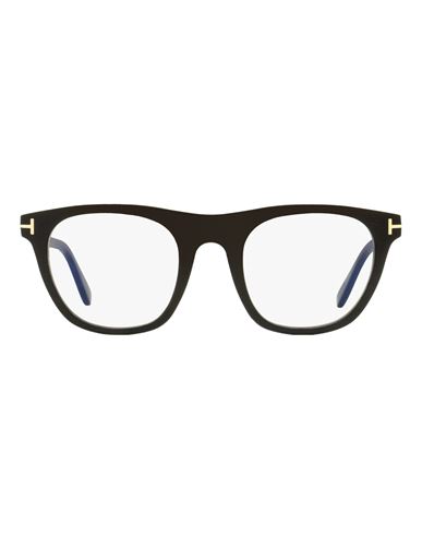 Tom Ford Magnetic Clip-on Tf5895b Eyeglasses Man Eyeglass Frame Black Size 51 Acetate