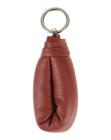 Lemaire Man Key Ring Brown Size - Leather