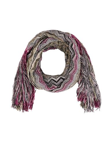 MISSONI MISSONI WOMAN SCARF BLACK SIZE - CUPRO, POLYESTER, VISCOSE 