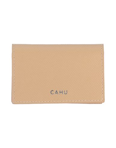 Shop Cahu Man Document Holder Beige Size - Leather