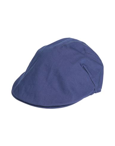 Shop Borsalino Man Hat Blue Size M Cotton