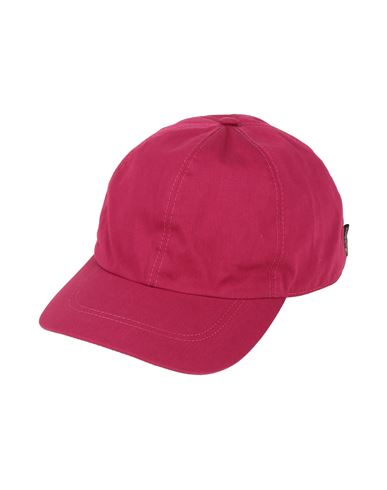 Borsalino Man Hat Garnet Size L Cotton In Red