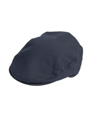 Borsalino Man Hat Navy Blue Size S Cotton, Elastane