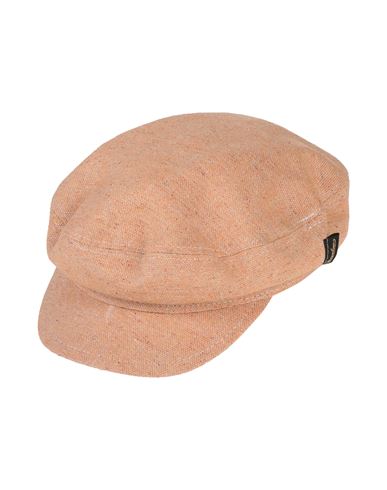 Shop Borsalino Hat Salmon Pink Size L Cotton, Polyester