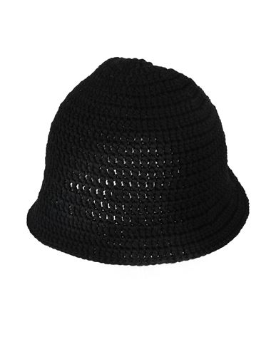 Gentryportofino Woman Hat Black Size Onesize Cotton