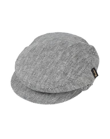 Borsalino Hat Black Size 7 ⅜ Linen
