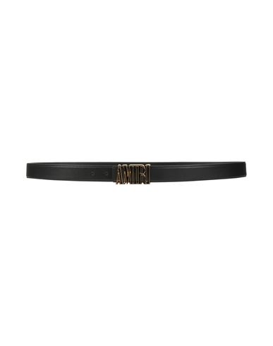 Amiri Man Belt Black Size 39.5 Leather