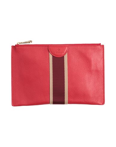 Il Bisonte Woman Pouch Red Size - Leather In Red