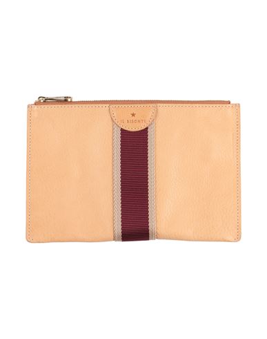 Shop Il Bisonte Woman Pouch Mustard Size - Leather In Yellow