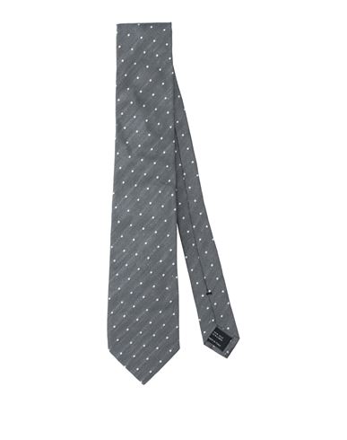 Tom Ford Man Ties & Bow Ties Lead Size - Silk, Linen In Grey