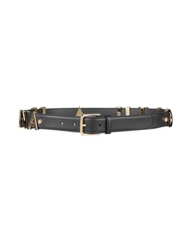 Shop Dolce & Gabbana Woman Belt Black Size 32 Leather