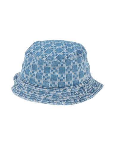 Shop Sandro Woman Hat Blue Size Onesize Cotton