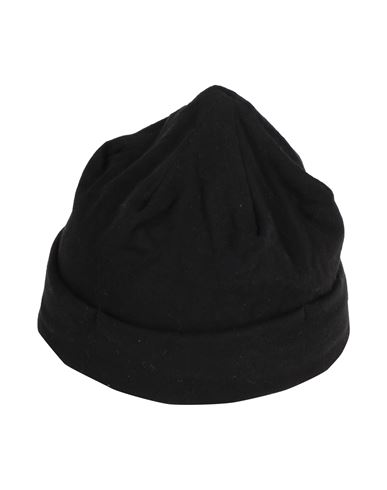 Shop Thom Krom Man Hat Black Size Onesize Organic Cotton, Modal, Elastane