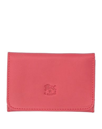 Il Bisonte Woman Coin Purse Red Size - Leather In Pink