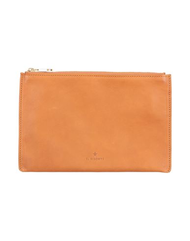 Il Bisonte Woman Pouch Tan Size - Leather In Brown