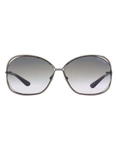 Tom Ford Carla Tf157 Sunglasses Woman Sunglasses Black Size 66 Metal, Plastic