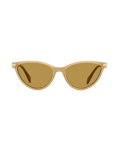Lanvin Cat Eye Lnv607s Sunglasses Woman Sunglasses Gold Size 57 Plastic, Metal In Brown