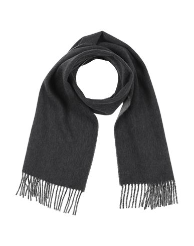 Johnstons Woman Scarf Steel Grey Size - Cashmere In Gray