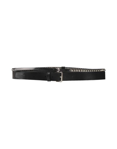 Shop Dsquared2 Woman Belt Black Size 36 Cowhide