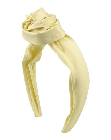 Il Gufo Toddler Girl Hair Accessory Pastel Yellow Size - Cotton, Elastane In Yellow