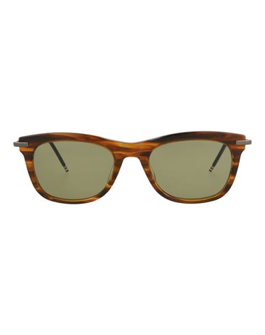 Thom Browne Square-frame Acetate Sunglasses Sunglasses Brown Size 52 Acetate